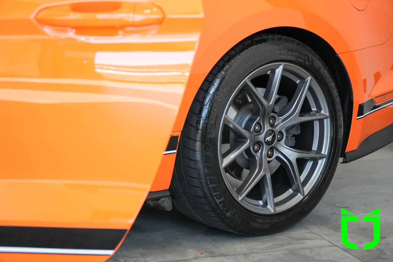 Ford Mustang 5.0 V8 TI-VCT MACH-1 SELECTSHIFT AUTOMÁTICO 2021 Laranja - foto 31