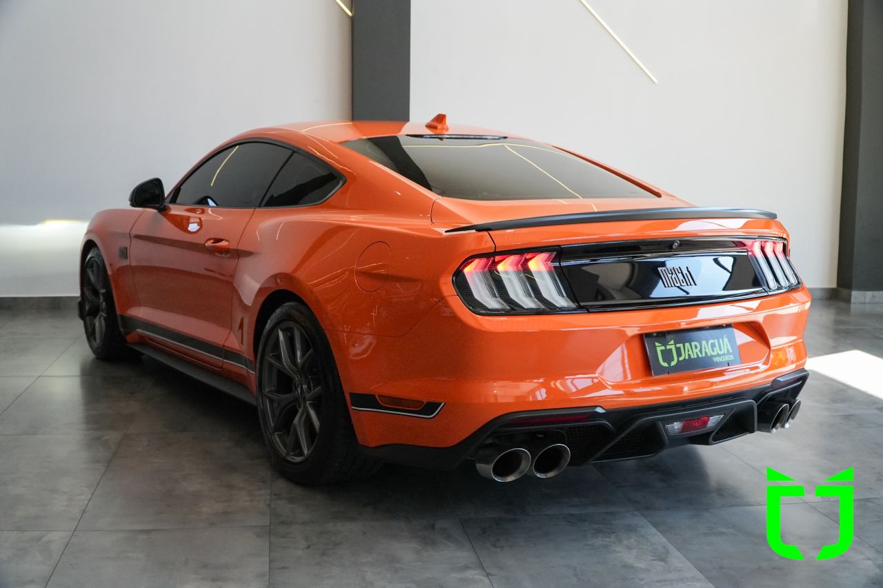 Ford Mustang 5.0 V8 TI-VCT MACH-1 SELECTSHIFT AUTOMÁTICO 2021 Laranja - foto 5