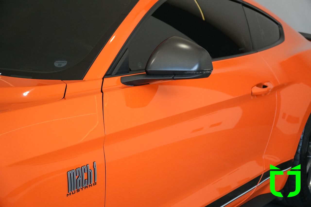 Ford Mustang 5.0 V8 TI-VCT MACH-1 SELECTSHIFT AUTOMÁTICO 2021 Laranja - foto 28