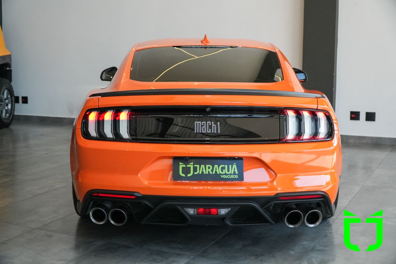 Ford Mustang 5.0 V8 TI-VCT MACH-1 SELECTSHIFT AUTOMÁTICO 2021 Laranja - foto 6