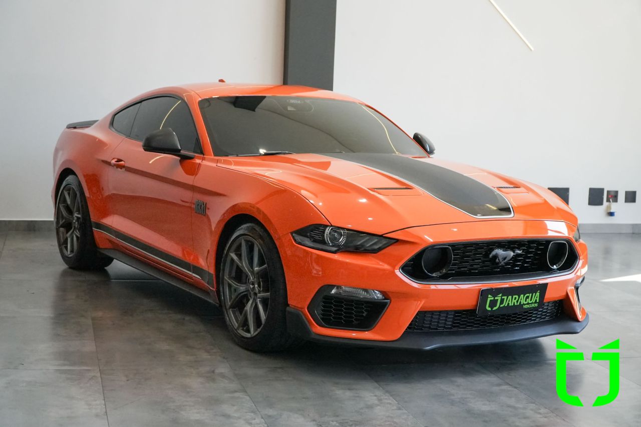 Ford Mustang 5.0 V8 TI-VCT MACH-1 SELECTSHIFT AUTOMÁTICO 2021 Laranja - foto 2