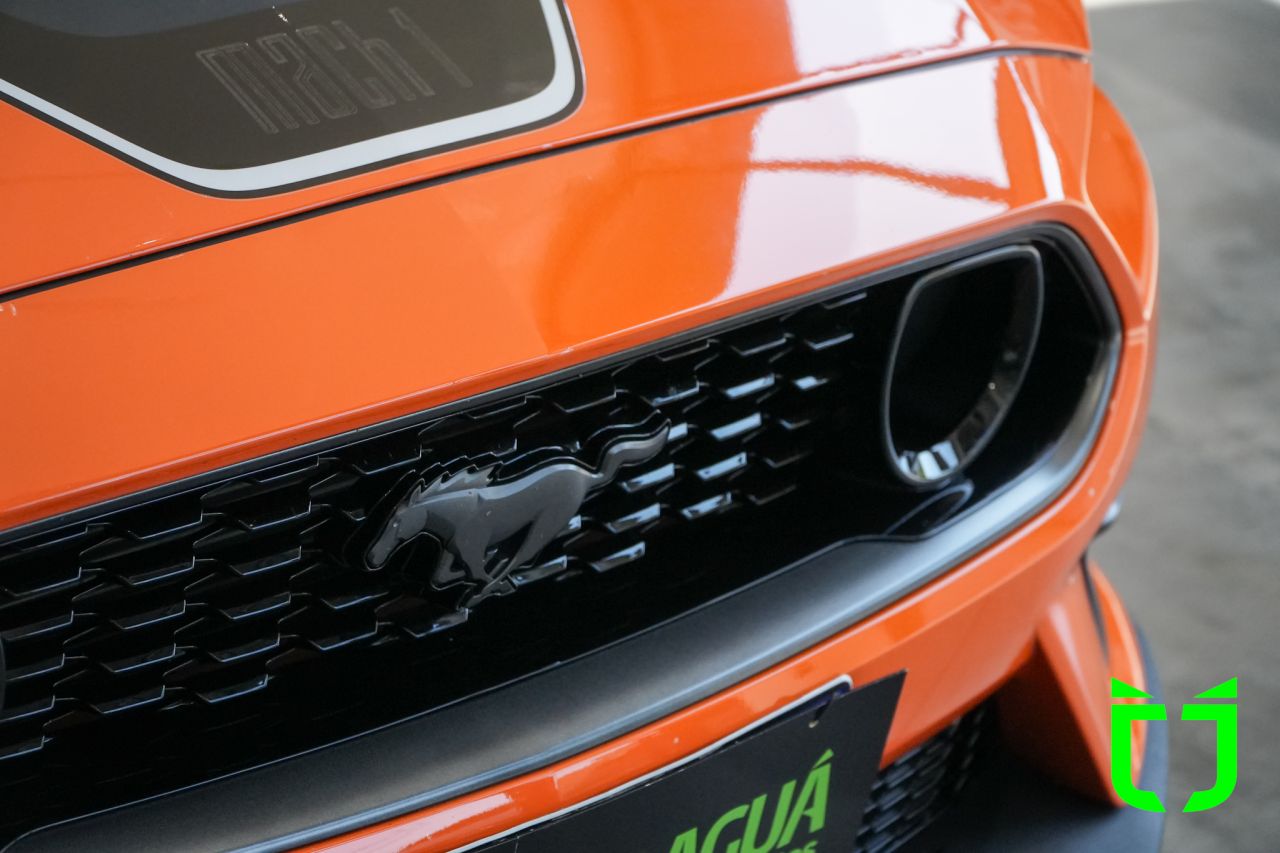 Ford Mustang 5.0 V8 TI-VCT MACH-1 SELECTSHIFT AUTOMÁTICO 2021 Laranja - foto 23