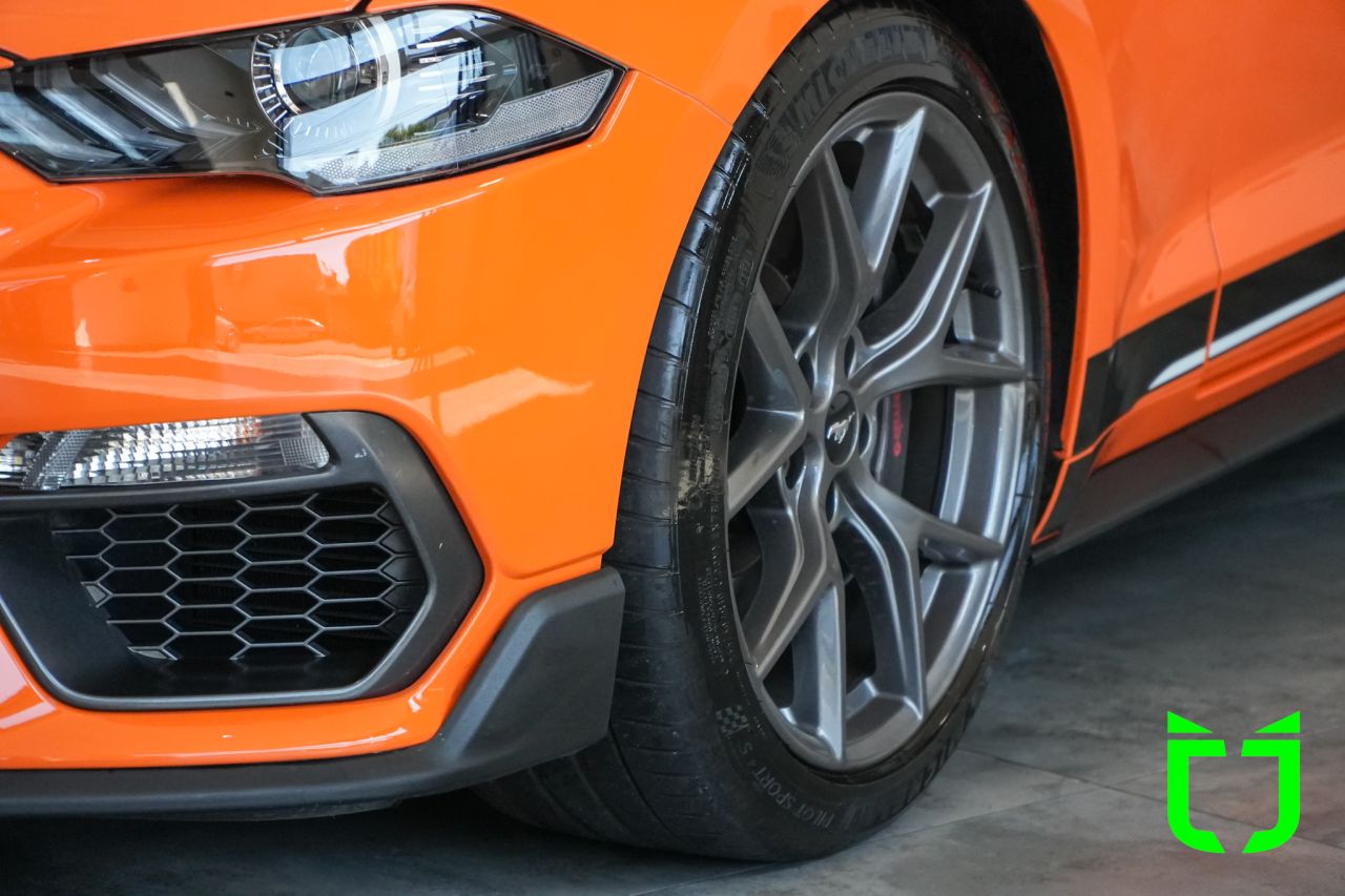 Ford Mustang 5.0 V8 TI-VCT MACH-1 SELECTSHIFT AUTOMÁTICO 2021 Laranja - foto 22