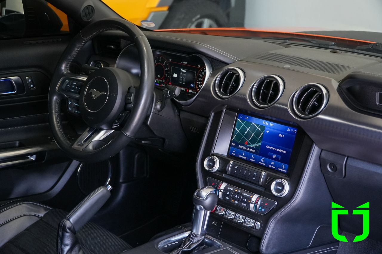 Ford Mustang 5.0 V8 TI-VCT MACH-1 SELECTSHIFT AUTOMÁTICO 2021 Laranja - foto 17