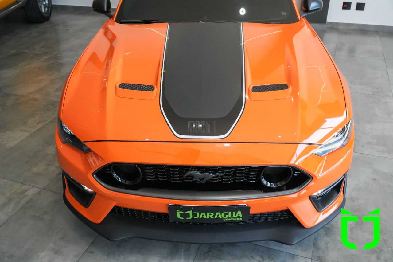 Ford Mustang 5.0 V8 TI-VCT MACH-1 SELECTSHIFT AUTOMÁTICO 2021 Laranja - foto 33