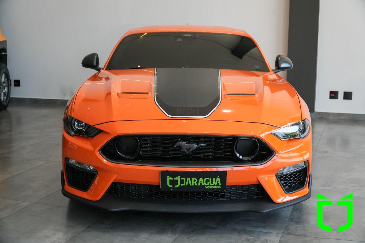Ford Mustang 5.0 V8 TI-VCT MACH-1 SELECTSHIFT AUTOMÁTICO 2021 Laranja - foto 3