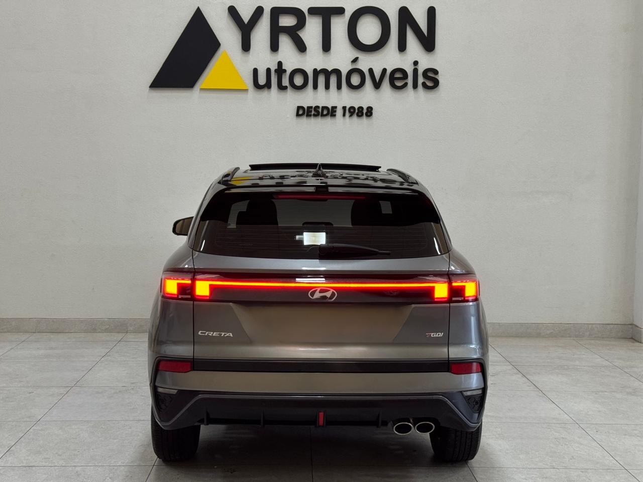 Hyundai Creta 1.0 12v 4p Flex Tgdi Turbo N Line Automático Cinza 2025 - Ayrton Automóveis