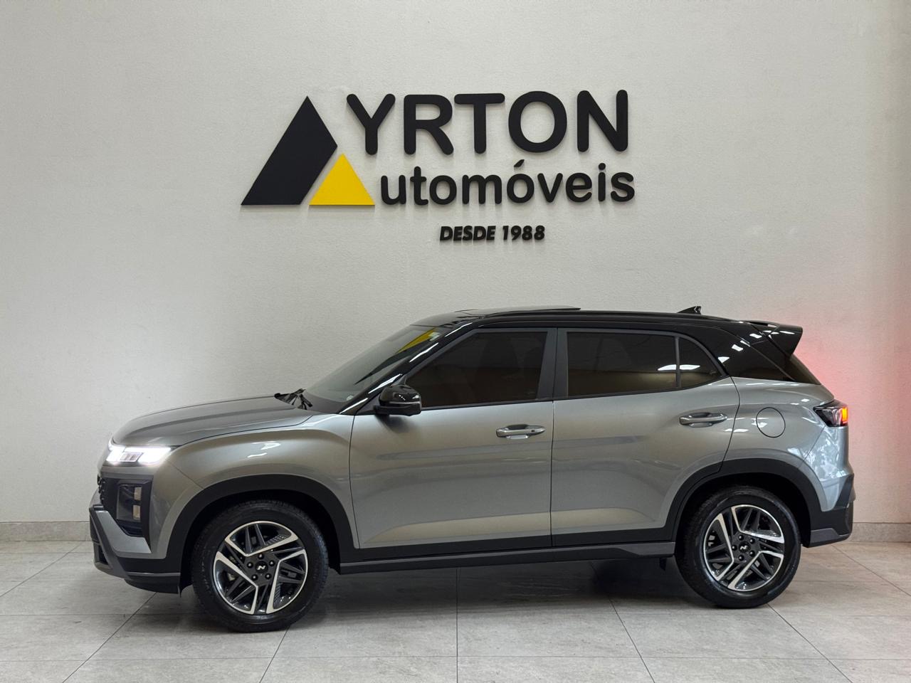 Hyundai Creta 1.0 12v 4p Flex Tgdi Turbo N Line Automático Cinza 2025 - Ayrton Automóveis