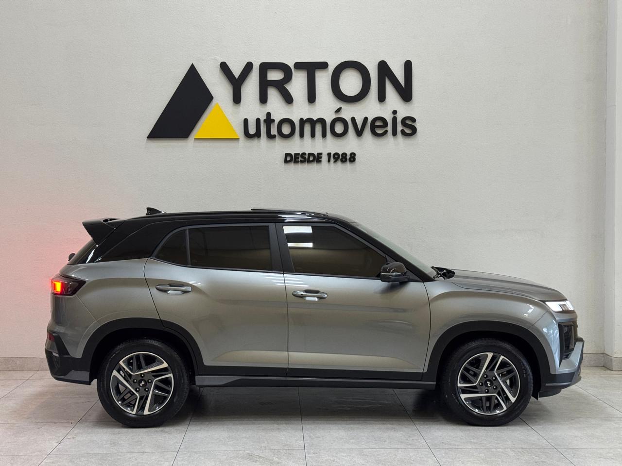 Hyundai Creta 1.0 12v 4p Flex Tgdi Turbo N Line Automático Cinza 2025 - Ayrton Automóveis