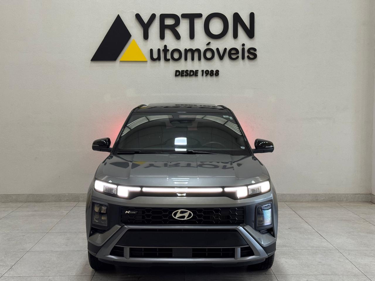 Hyundai Creta 1.0 12v 4p Flex Tgdi Turbo N Line Automático Cinza 2025 - Ayrton Automóveis