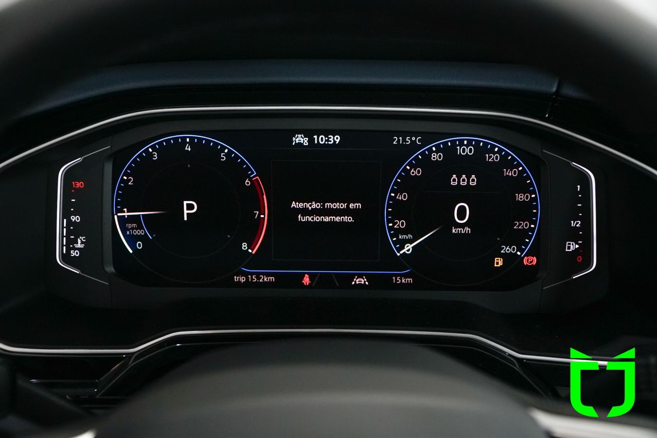 Volkswagen Nivus 1.0 4P FLEX 200 TSI HIGHLINE AUTOMÁTICO 2027 Cinza - foto 10