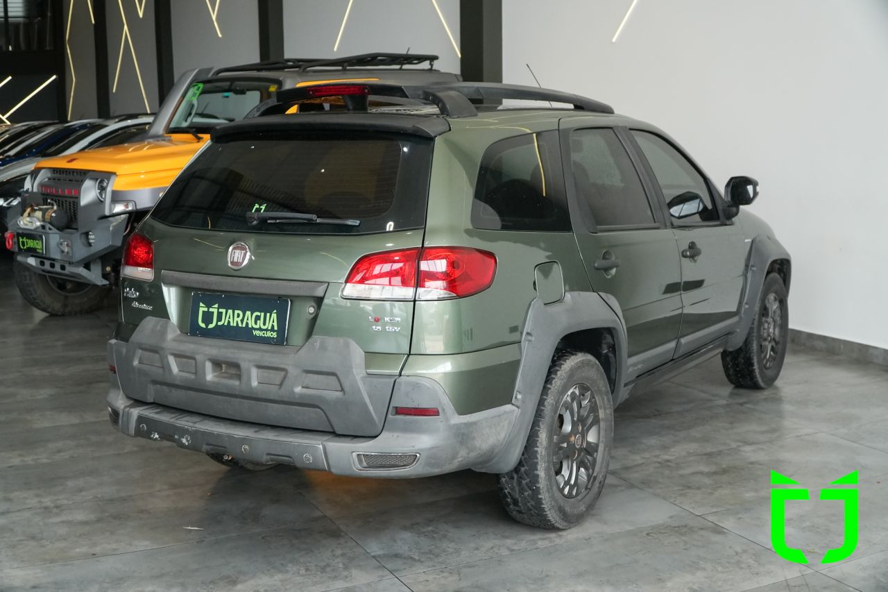 Fiat Palio Weekend 1.8 4P FLEX ADVENTURE DUALOGIC AUTOMATIZADO 2012 Verde - foto 6