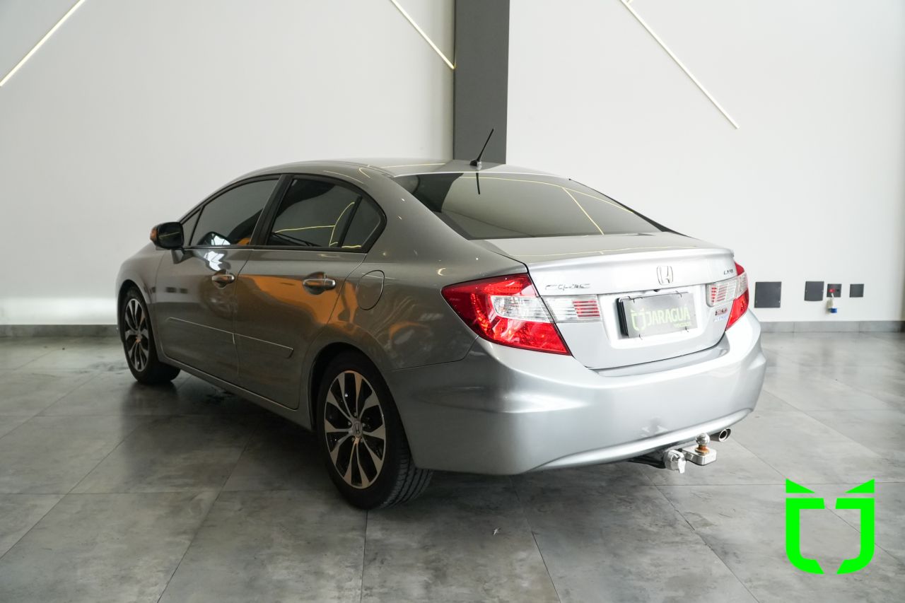 Honda Civic 2.0 16V 4P FLEX LXR AUTOMÁTICO 2014 Cinza - foto 4