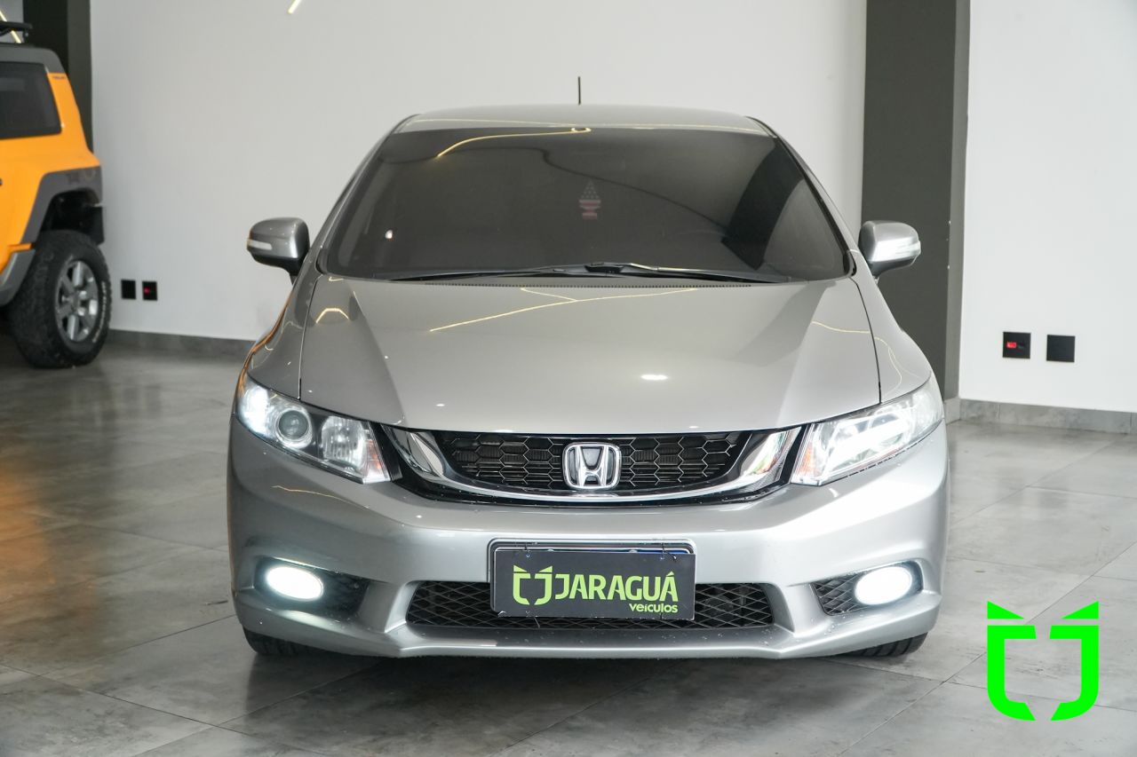 Honda Civic 2.0 16V 4P FLEX LXR AUTOMÁTICO 2014 Cinza - foto 2