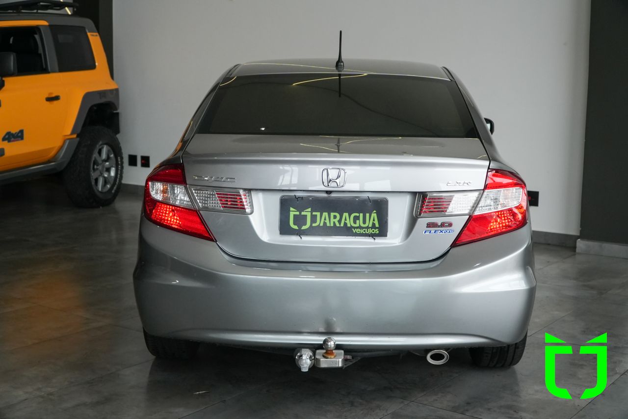 Honda Civic 2.0 16V 4P FLEX LXR AUTOMÁTICO 2014 Cinza - foto 5
