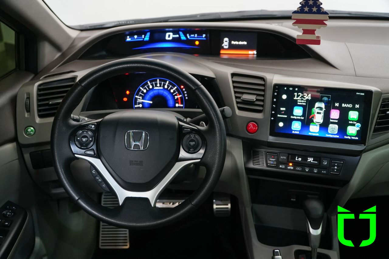 Honda Civic 2.0 16V 4P FLEX LXR AUTOMÁTICO 2014 Cinza - foto 22
