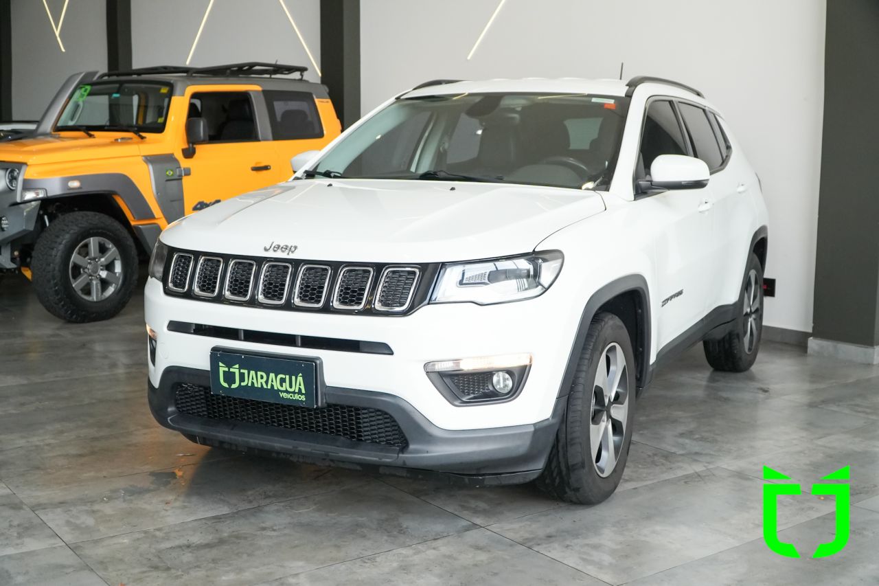 Jeep Compass 2.0 16V 4P LONGITUDE FLEX AUTOMÁTICO 2018 Branco - foto 3