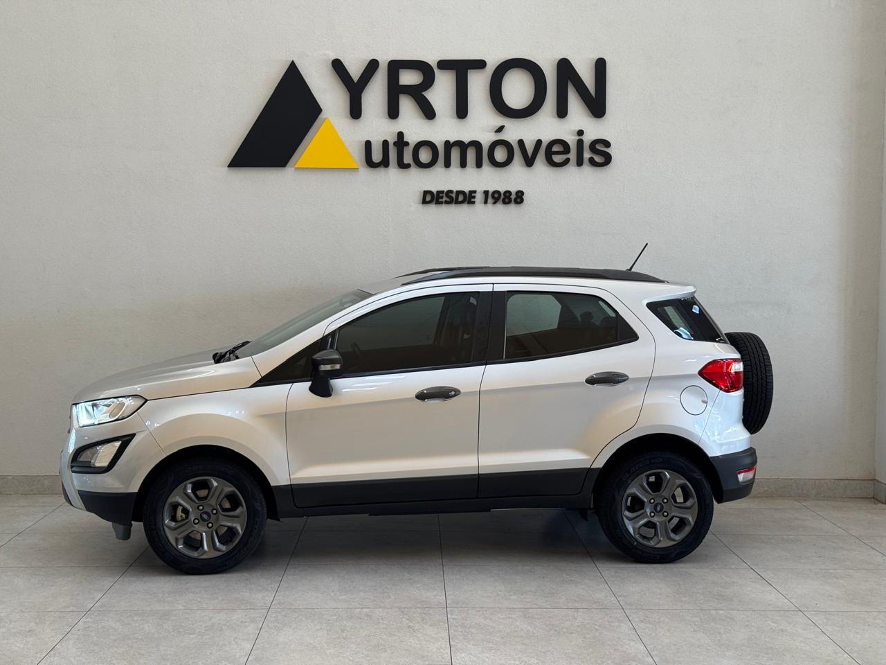 Ford Ecosport 1.5 12v 4p Ti-vct Flex Freestyle Automático Branco 2019 - Ayrton Automóveis