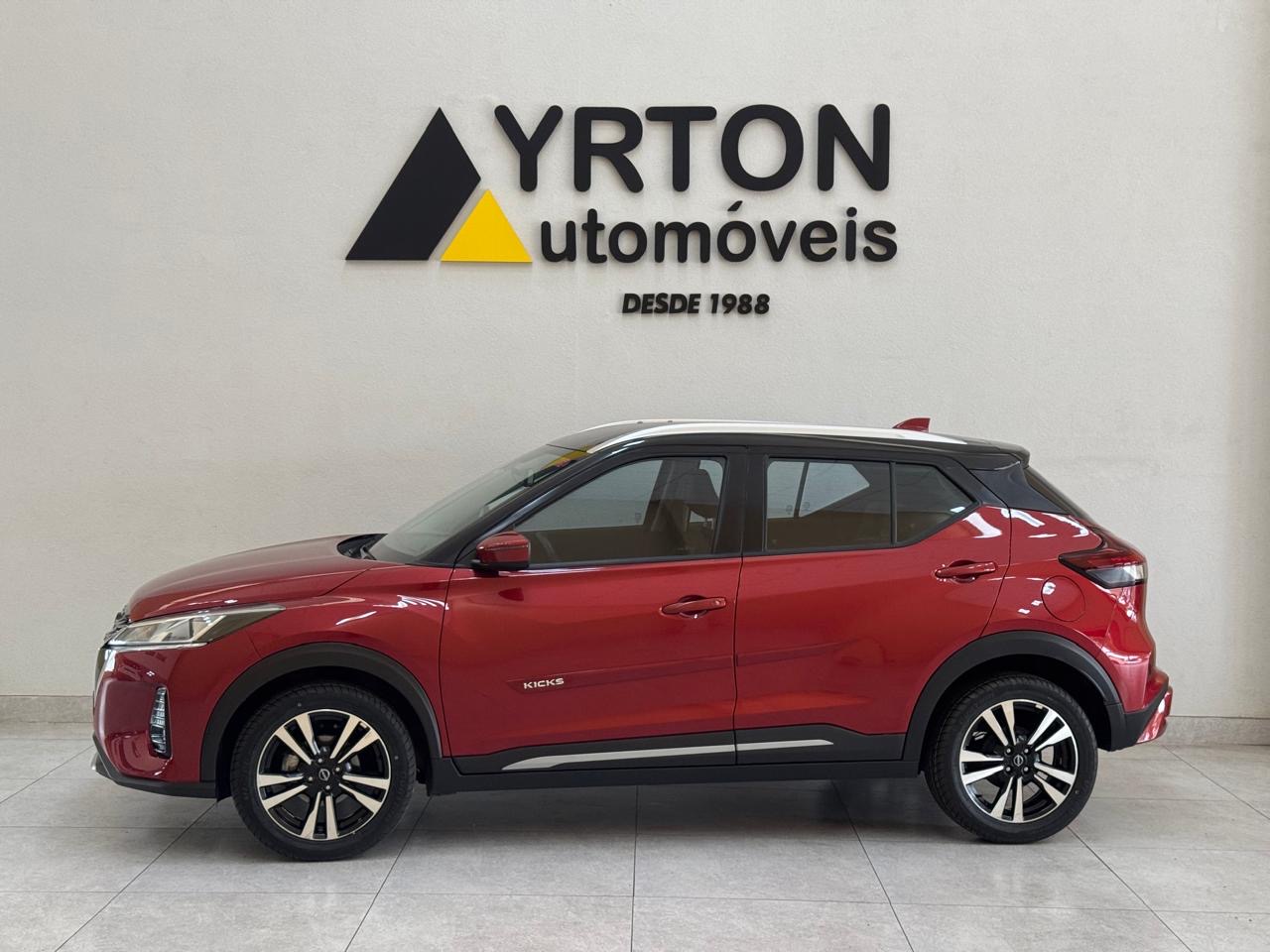 Nissan Kicks 1.6 16v 4p Flexstart Advance Xtronic Automático Cvt Vermelho 2022 - Ayrton Automóveis