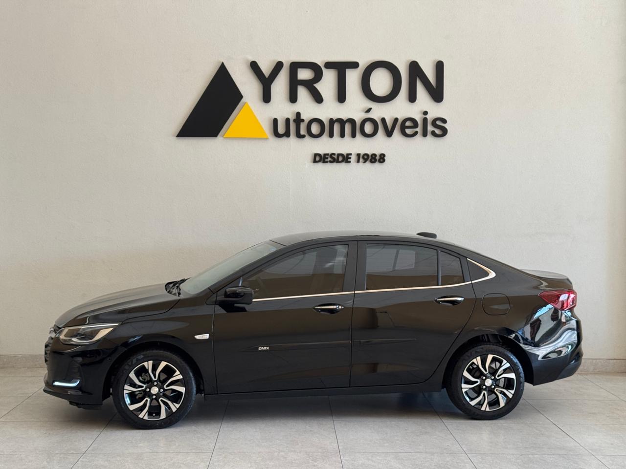 Chevrolet Onix Sedan 1.0 12v 4p Flex Premier Plus Turbo Automático Preto 2024 - Ayrton Automóveis