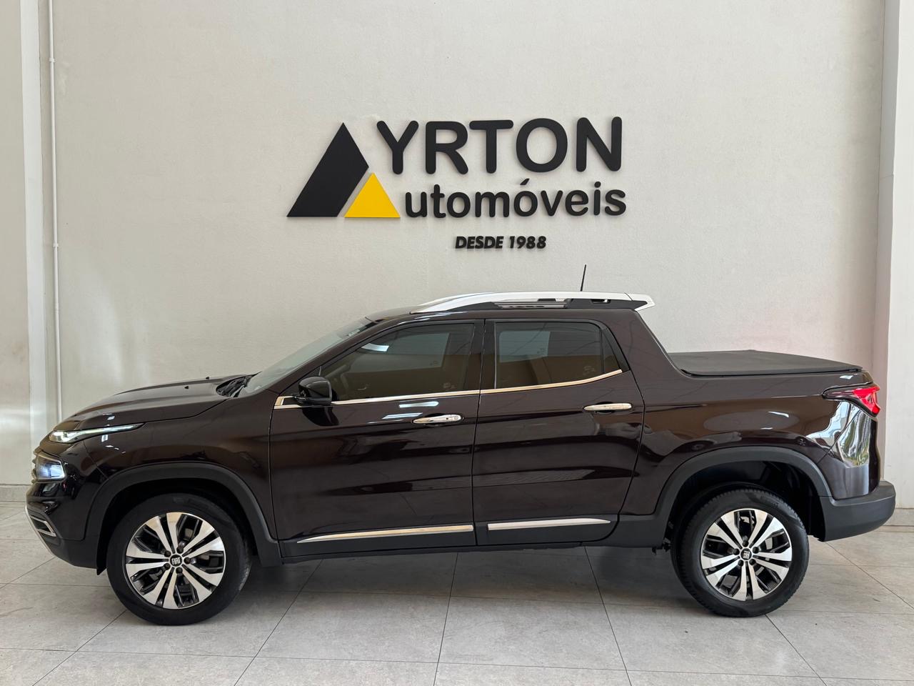 Fiat Toro 1.3 16v 4p Flex 270 Turbo Volcano Automático Marrom 2022 - Ayrton Automóveis