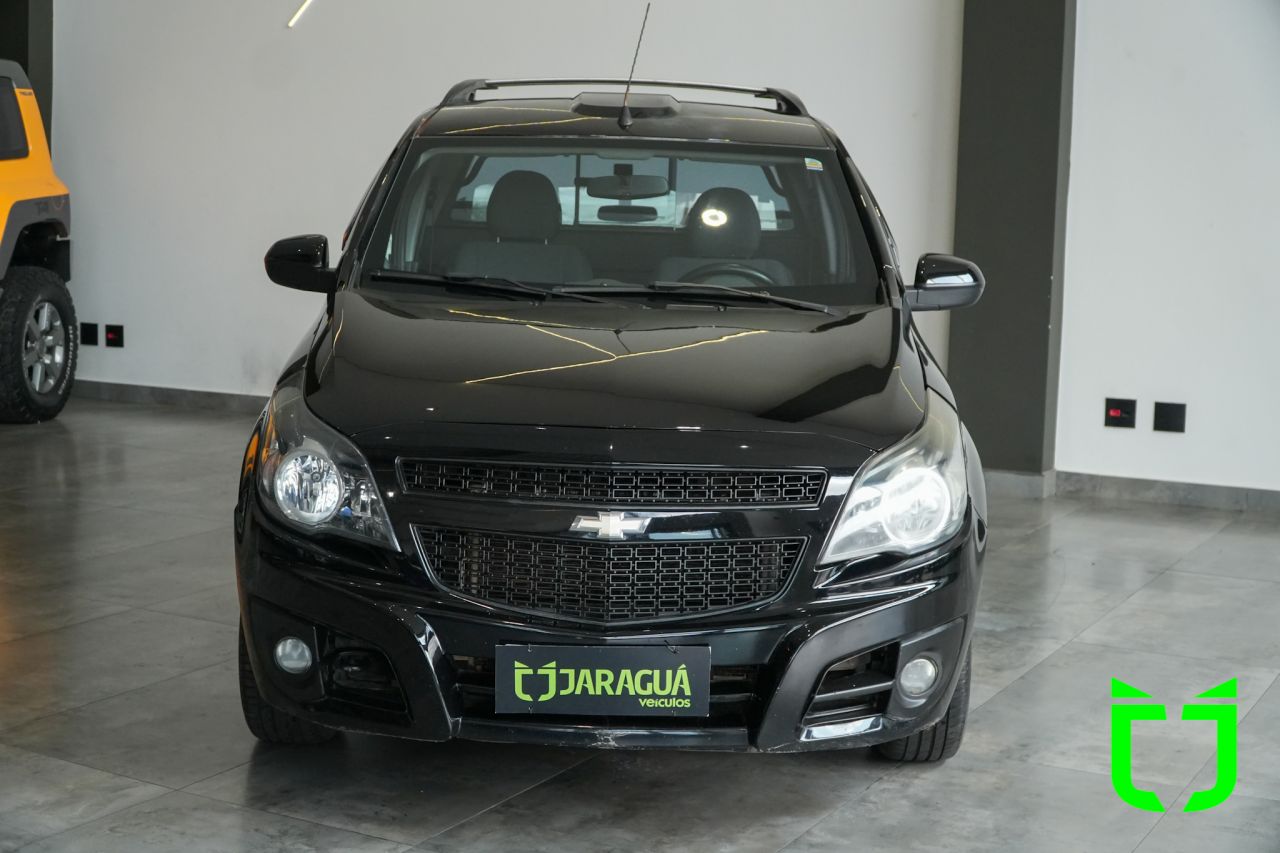 Chevrolet Montana 1.4 FLEX SPORT 2013 Preto - foto 2