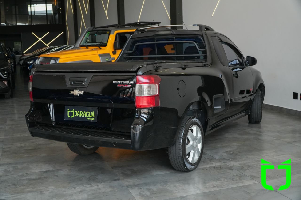 Chevrolet Montana 1.4 FLEX SPORT 2013 Preto - foto 6