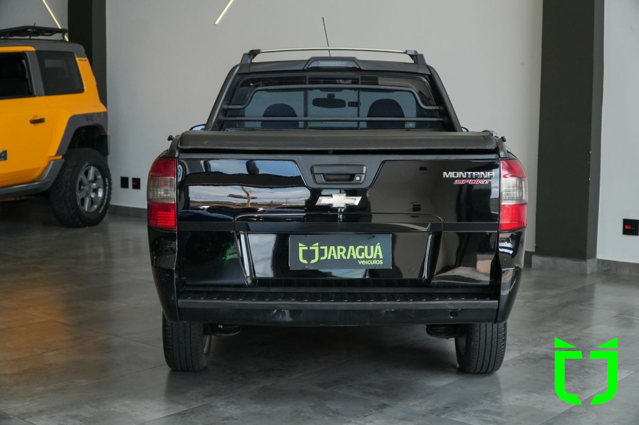 Chevrolet Montana 1.4 FLEX SPORT 2013 Preto - foto 5