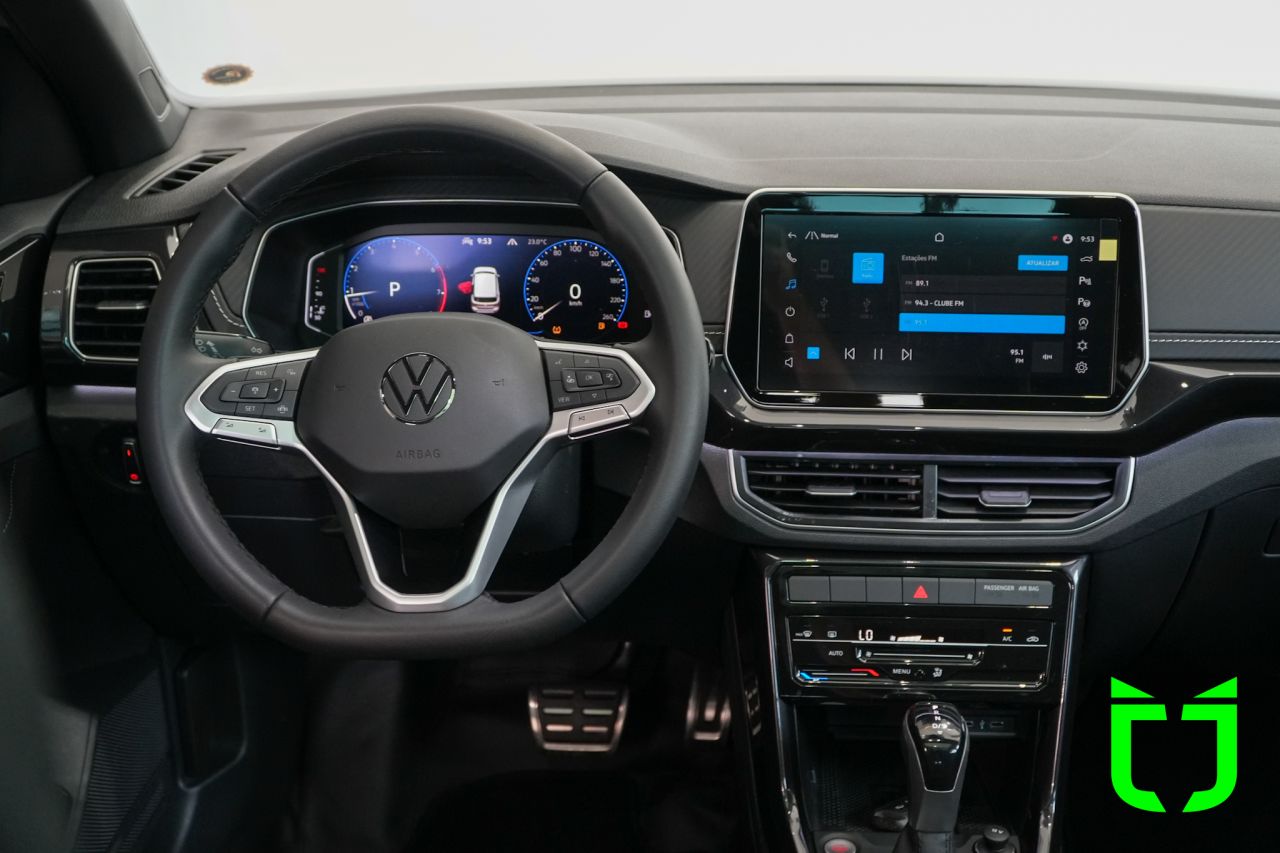 Volkswagen T-Cross 1.4 4P 250 TSI FLEX HIGHLINE AUTOMÁTICO 2025 Cinza - foto 19