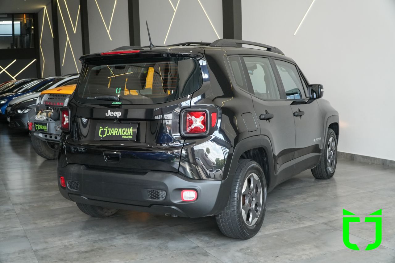 Jeep Renegade 1.8 16V 4P FLEX AUTOMÁTICO 2020 Preto - foto 6