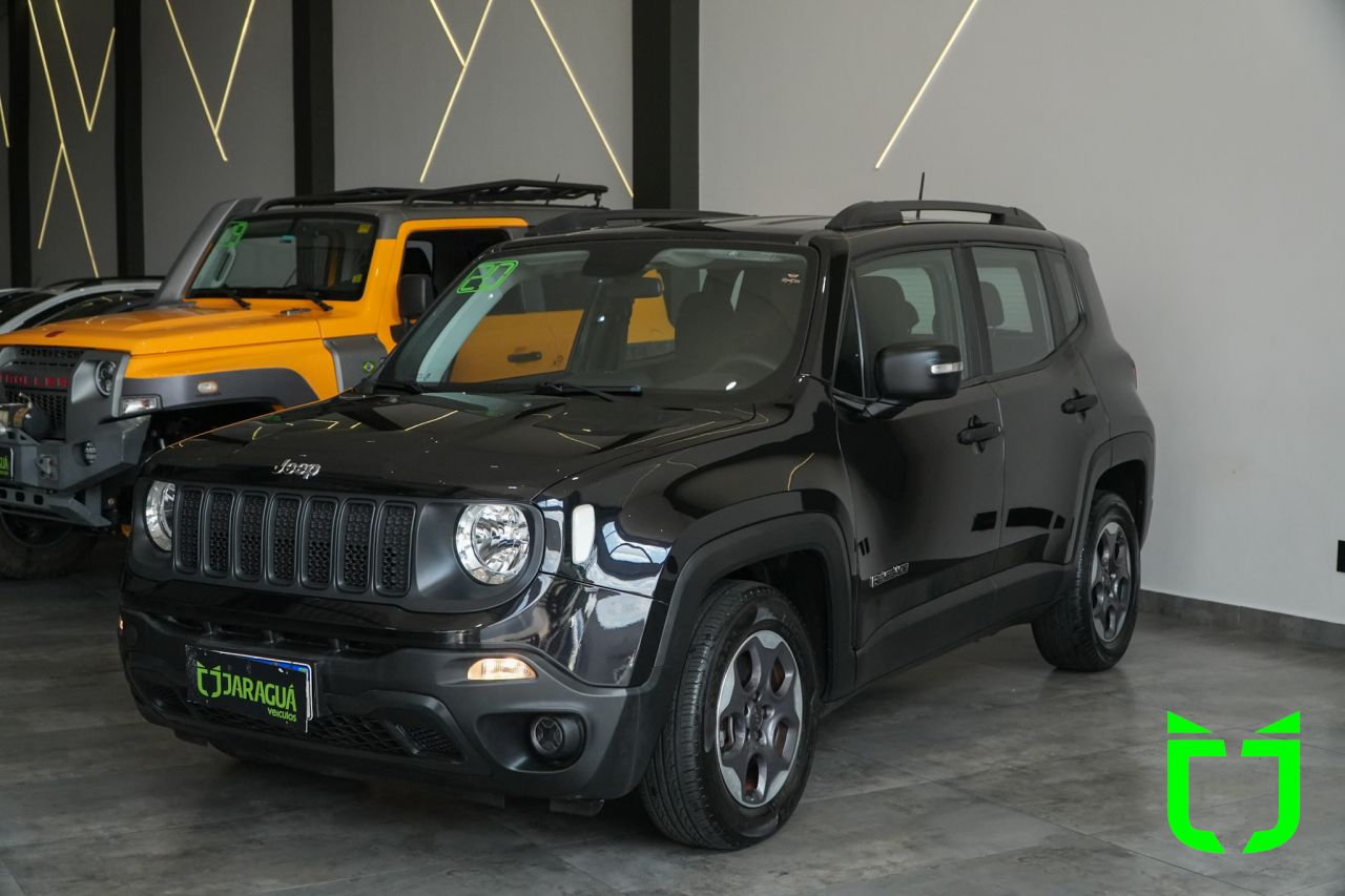 Jeep Renegade 1.8 16V 4P FLEX AUTOMÁTICO 2020 Preto - foto 3