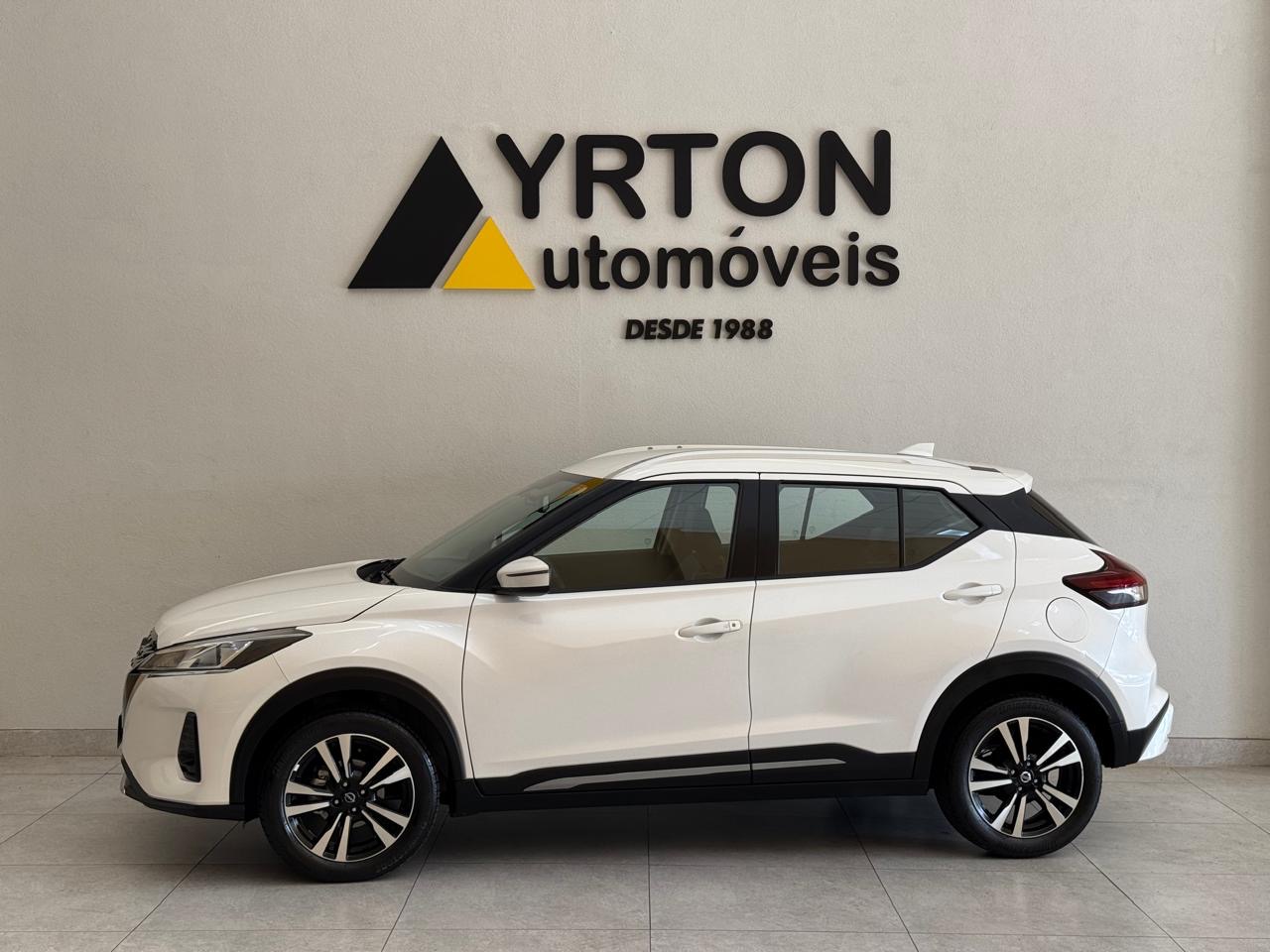 Nissan Kicks 1.6 16v 4p Flexstart Advance Xtronic Automático Cvt Branco 2024 - Ayrton Automóveis