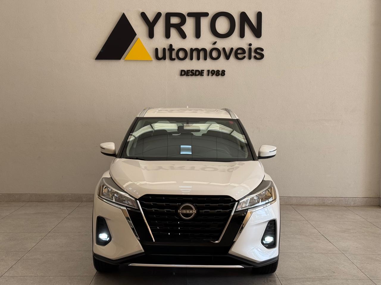 Nissan Kicks 1.6 16v 4p Flexstart Advance Xtronic Automático Cvt Branco 2024 - Ayrton Automóveis