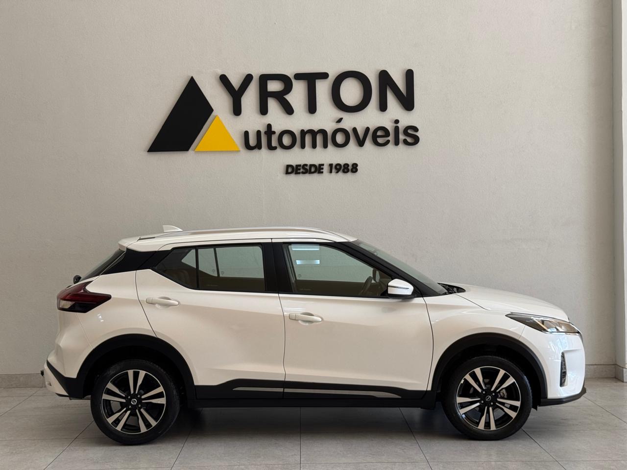 Nissan Kicks 1.6 16v 4p Flexstart Advance Xtronic Automático Cvt Branco 2024 - Ayrton Automóveis
