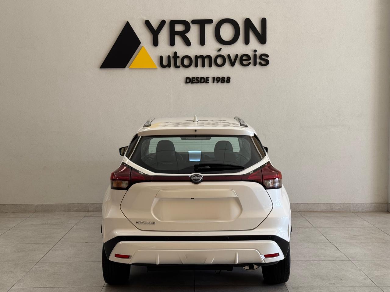 Nissan Kicks 1.6 16v 4p Flexstart Advance Xtronic Automático Cvt Branco 2024 - Ayrton Automóveis