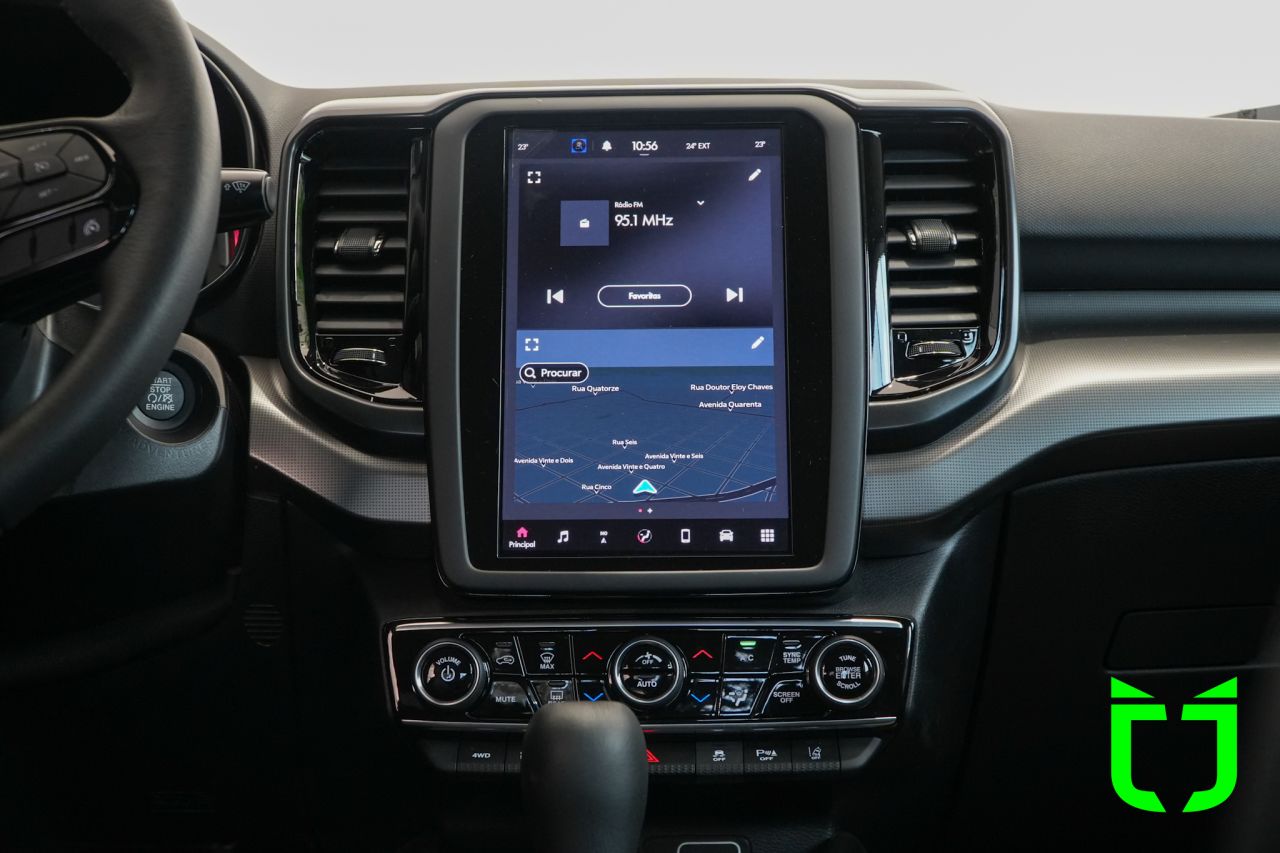 Fiat Toro 2.0 16V 4P VOLCANO 4WD TURBO DIESEL AUTOMÁTICO 2022 Cinza - foto 17