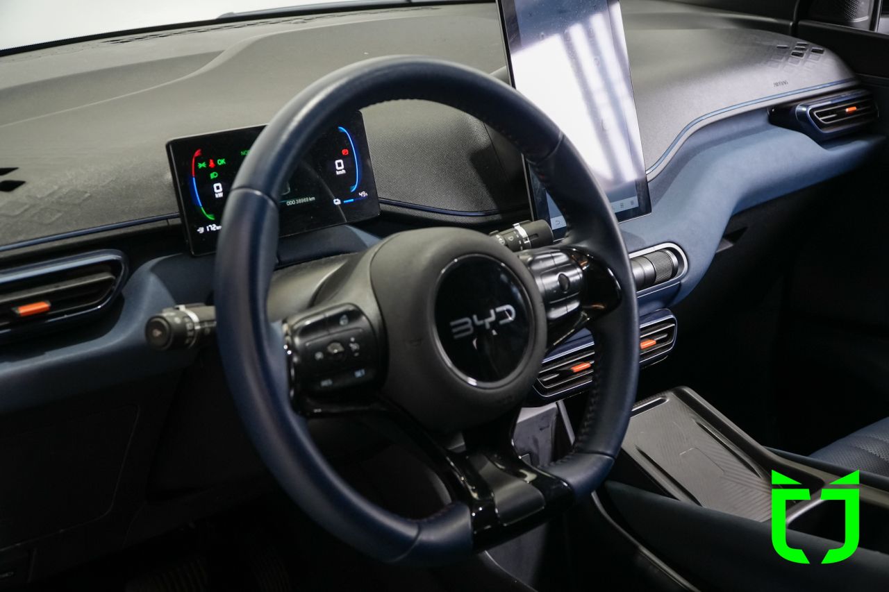 Byd Dolphin Mini 38 KW ELÉTRICO GS 2025 Preto - foto 14
