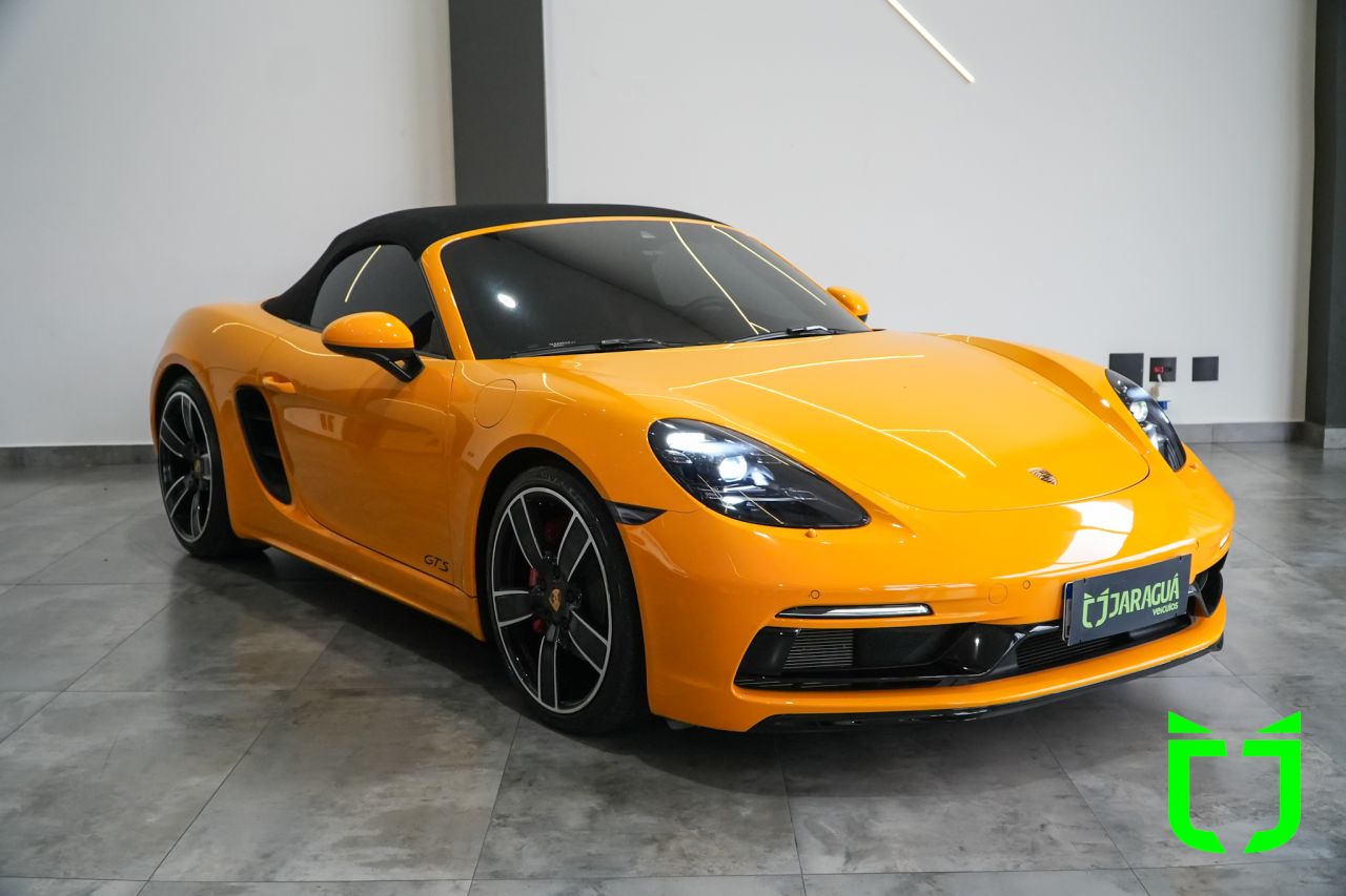 Porsche 718 2.5 16V H4 BOXSTER GTS AUTOMÁTICO PDK 2020 Amarelo - foto 2