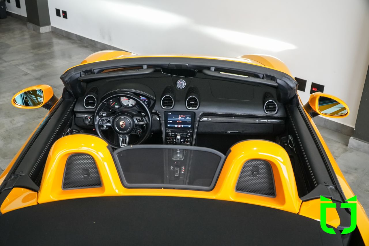 Porsche 718 2.5 16V H4 BOXSTER GTS AUTOMÁTICO PDK 2020 Amarelo - foto 34