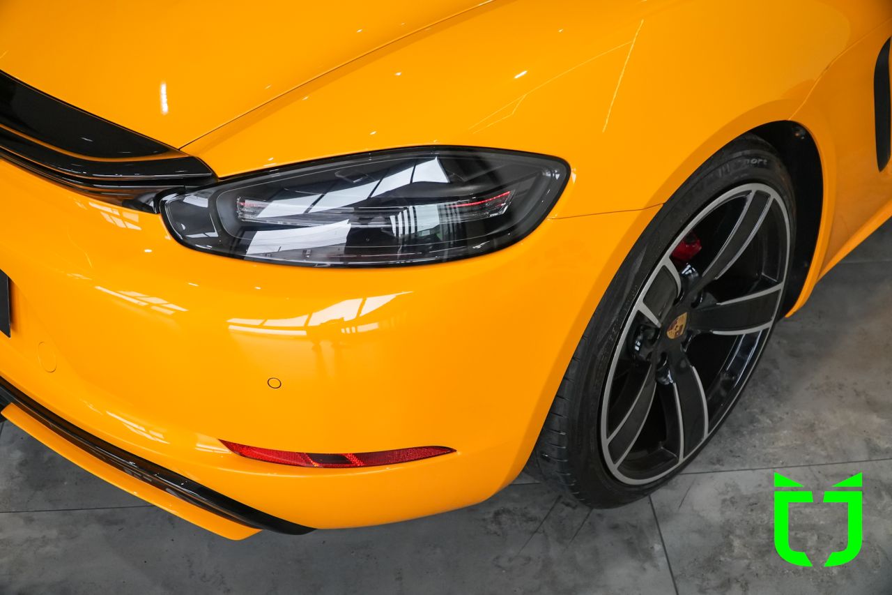 Porsche 718 2.5 16V H4 BOXSTER GTS AUTOMÁTICO PDK 2020 Amarelo - foto 31