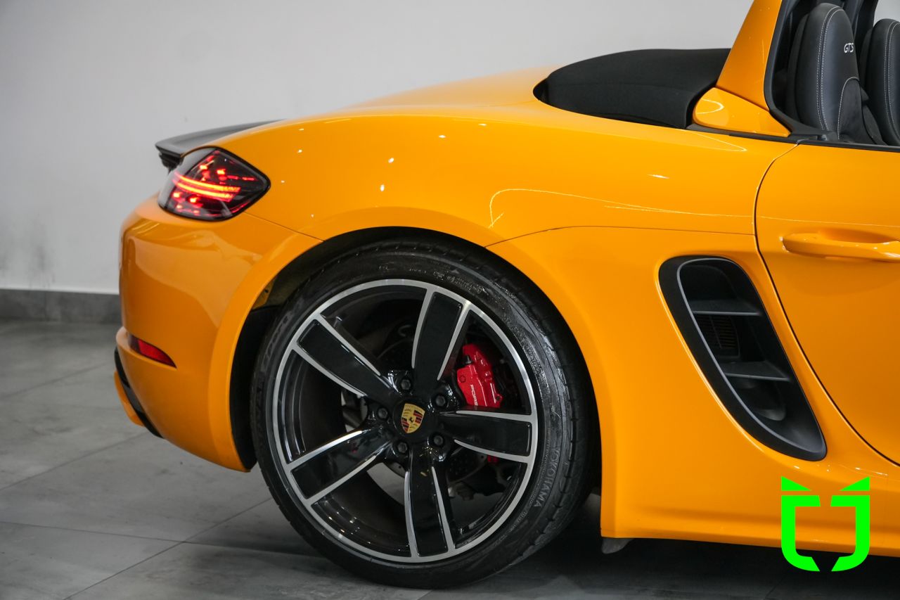 Porsche 718 2.5 16V H4 BOXSTER GTS AUTOMÁTICO PDK 2020 Amarelo - foto 8