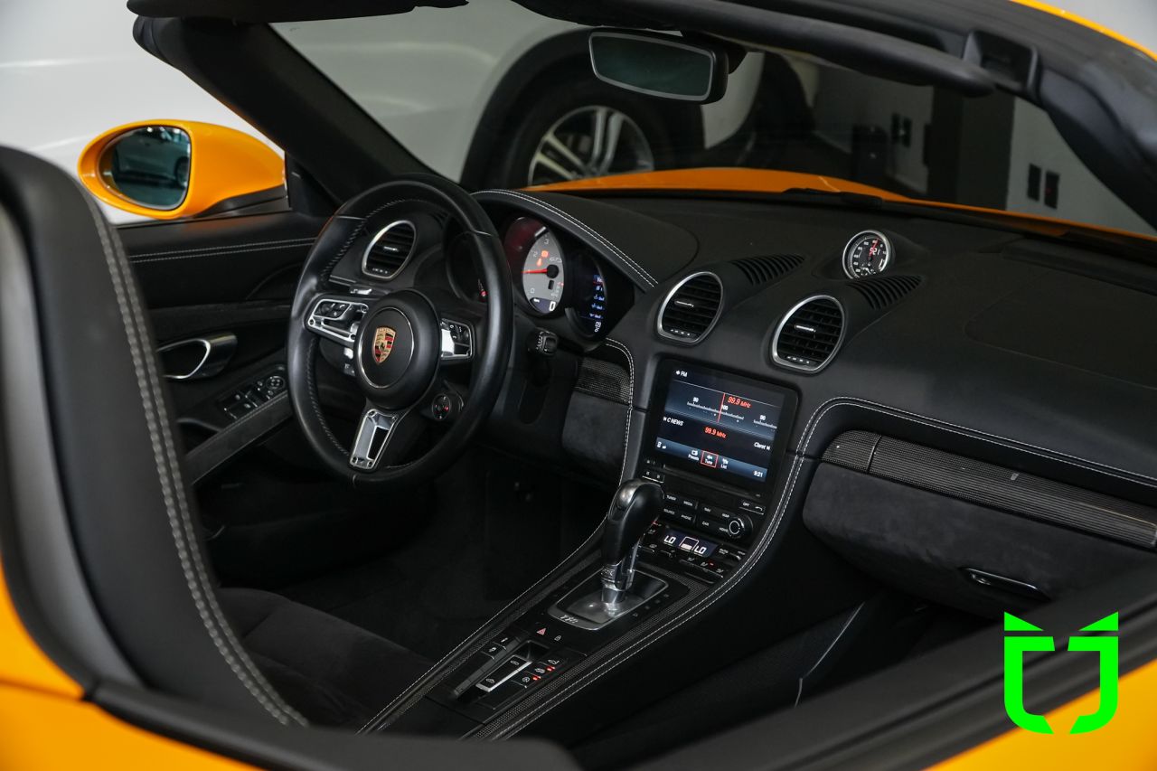 Porsche 718 2.5 16V H4 BOXSTER GTS AUTOMÁTICO PDK 2020 Amarelo - foto 15