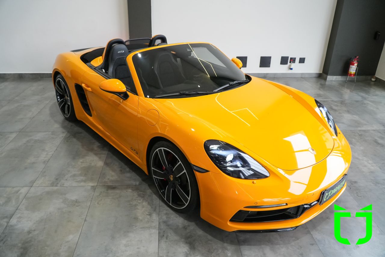 Porsche 718 2.5 16V H4 BOXSTER GTS AUTOMÁTICO PDK 2020 Amarelo - foto 29