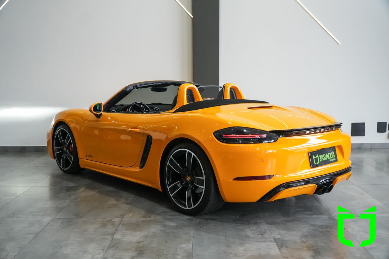 Porsche 718 2.5 16V H4 BOXSTER GTS AUTOMÁTICO PDK 2020 Amarelo - foto 5