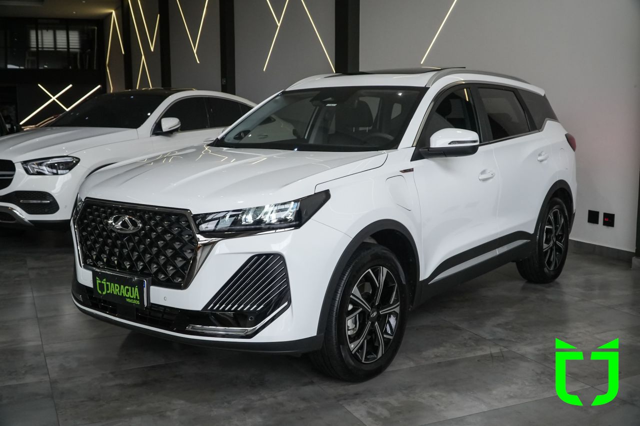 Chery Tiggo 7 Pro 1.5 16V 4P TGDI PHEV PLUG-IN AUTOMÁTICO DHT 2025 Branco - foto 3
