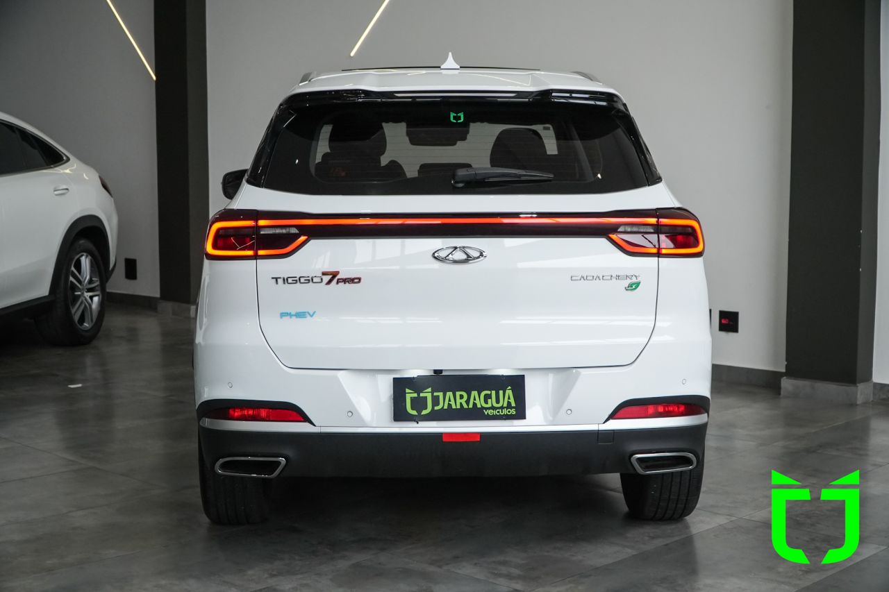 Chery Tiggo 7 Pro 1.5 16V 4P TGDI PHEV PLUG-IN AUTOMÁTICO DHT 2025 Branco - foto 5