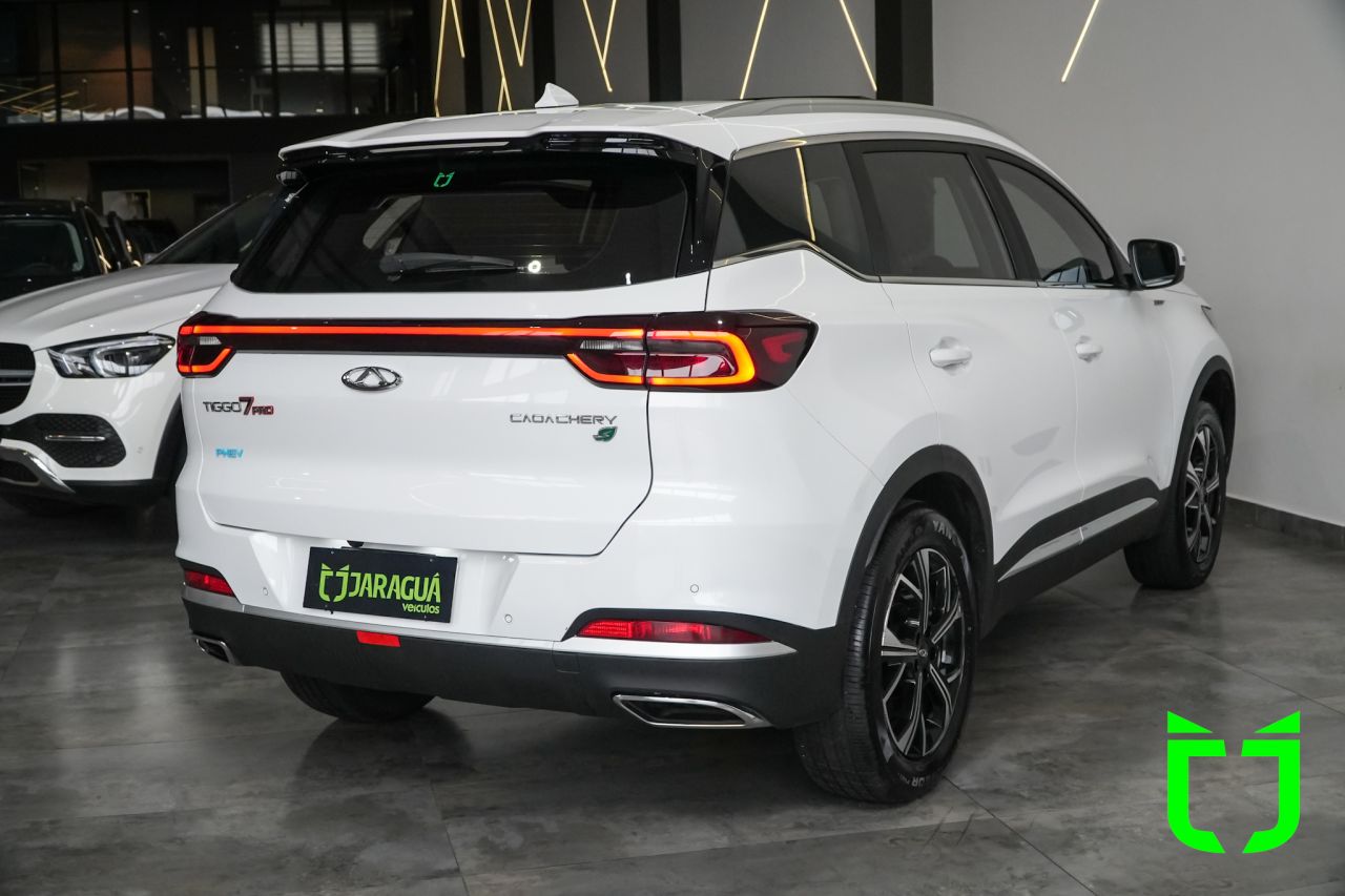 Chery Tiggo 7 Pro 1.5 16V 4P TGDI PHEV PLUG-IN AUTOMÁTICO DHT 2025 Branco - foto 6
