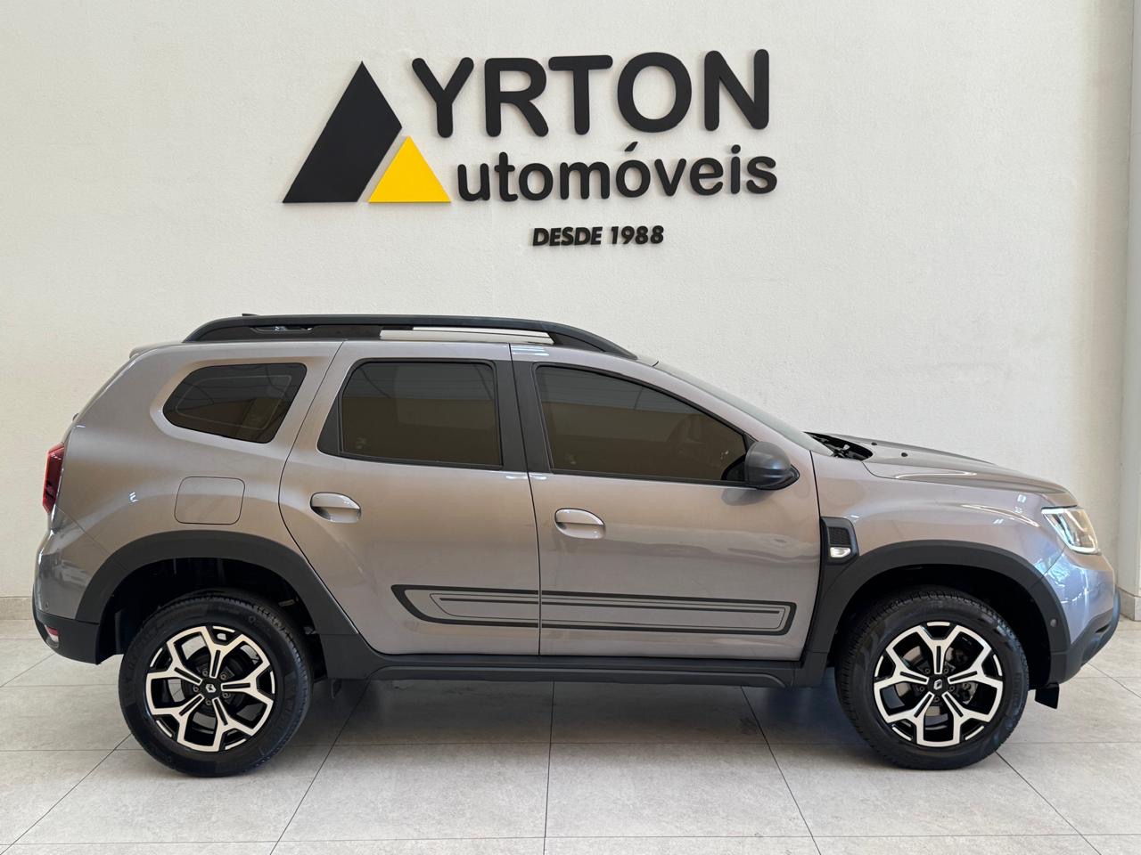 Renault Duster 1.6 16v 4p Flex Sce Iconic X-tronic Automático Cinza 2024 - Ayrton Automóveis