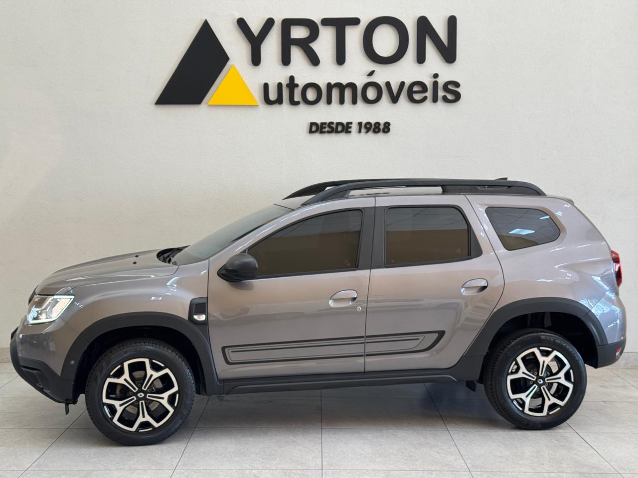 Renault Duster 1.6 16v 4p Flex Sce Iconic X-tronic Automático Cinza 2024 - Ayrton Automóveis