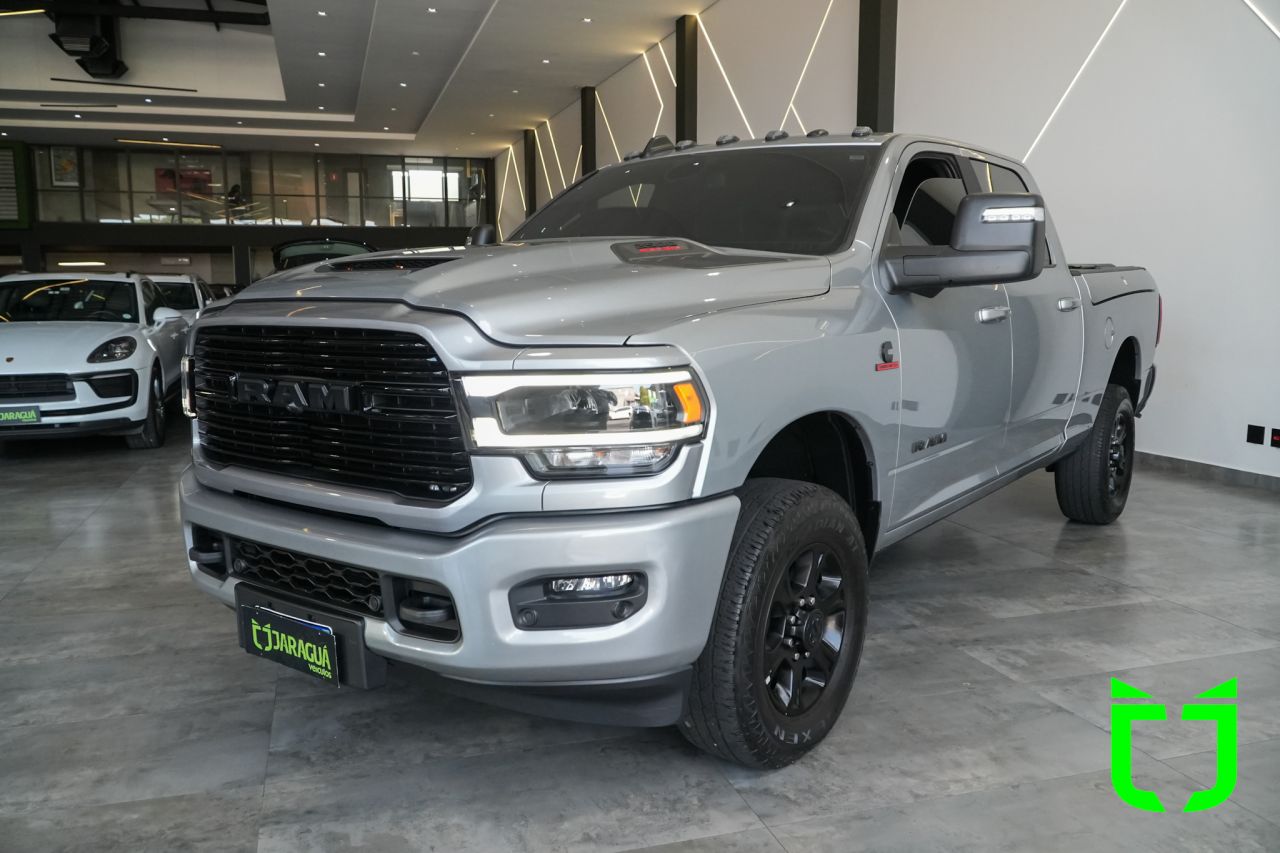 Ram 2500 6.7 I6 24V SLT CABINE DUPLA TURBO DIESEL NIGHT EDITION 4X4 AUTOMÁTICO 2023 Prata - foto 3